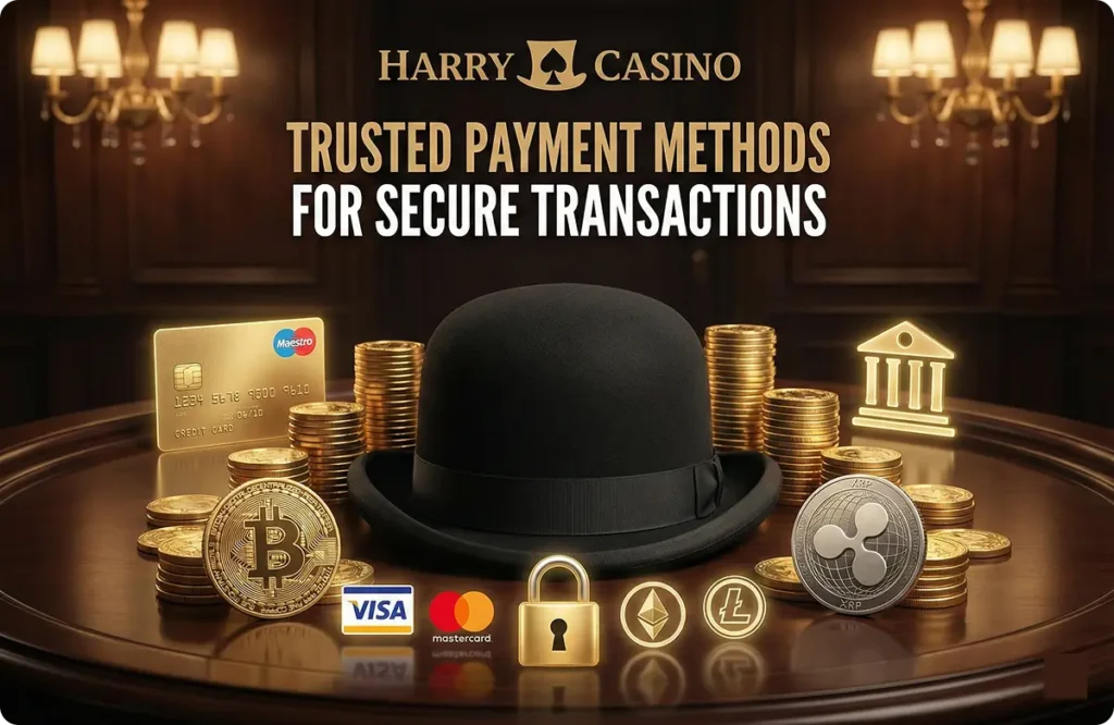 Harry Casino Online banking options