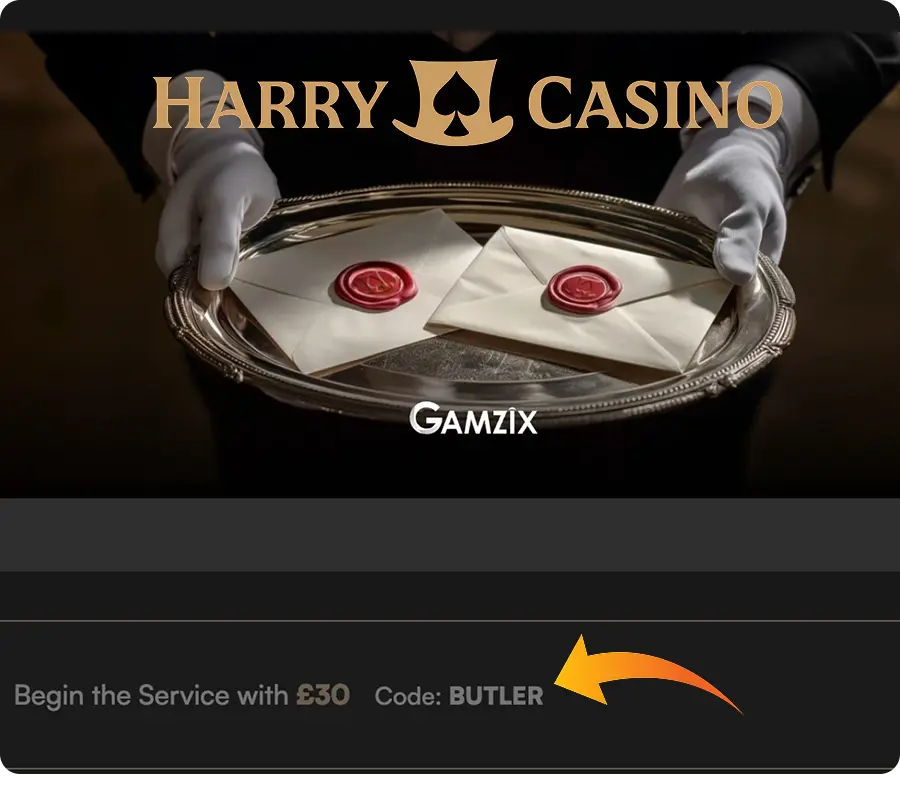 harry casino promo code