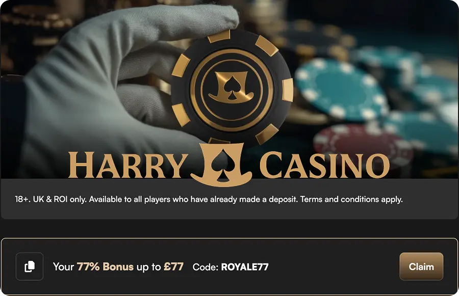 harrycasino bonus for regular players
