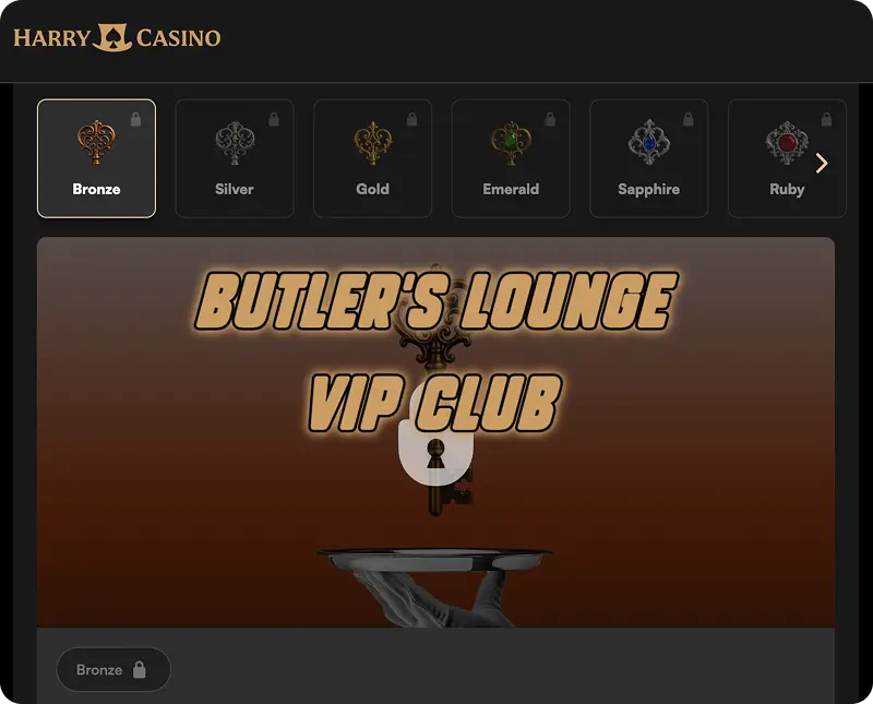 Butler's lounge VIP program